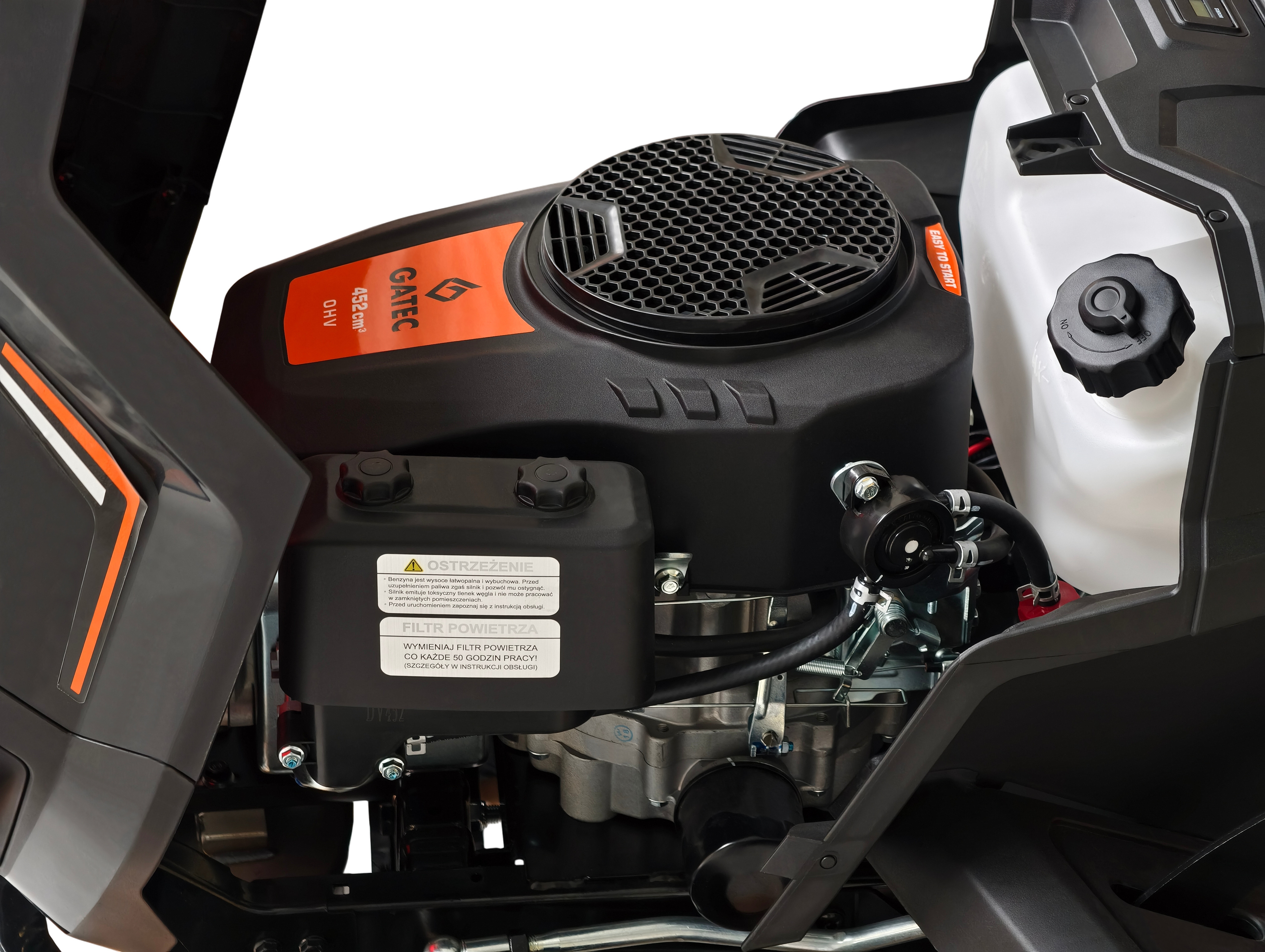 Silnik Ducar 452 cc w traktorku z filtrem i pompą oleju